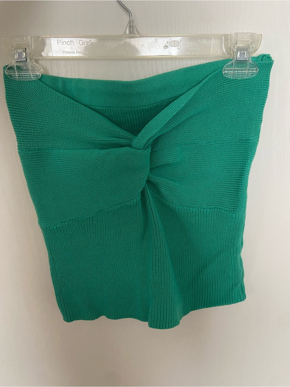 Kelly Green Knit Tube Top